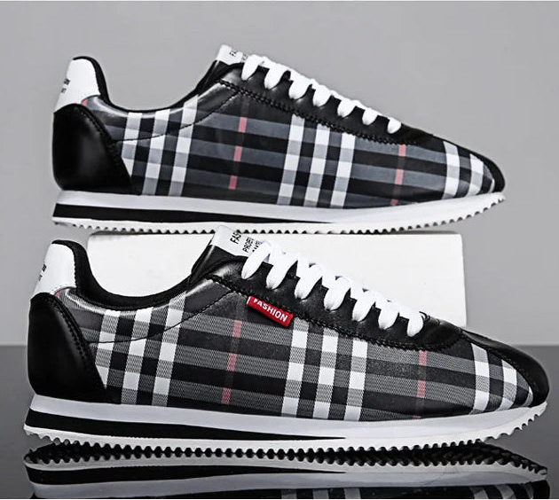 Stratford Plaid Sneakers