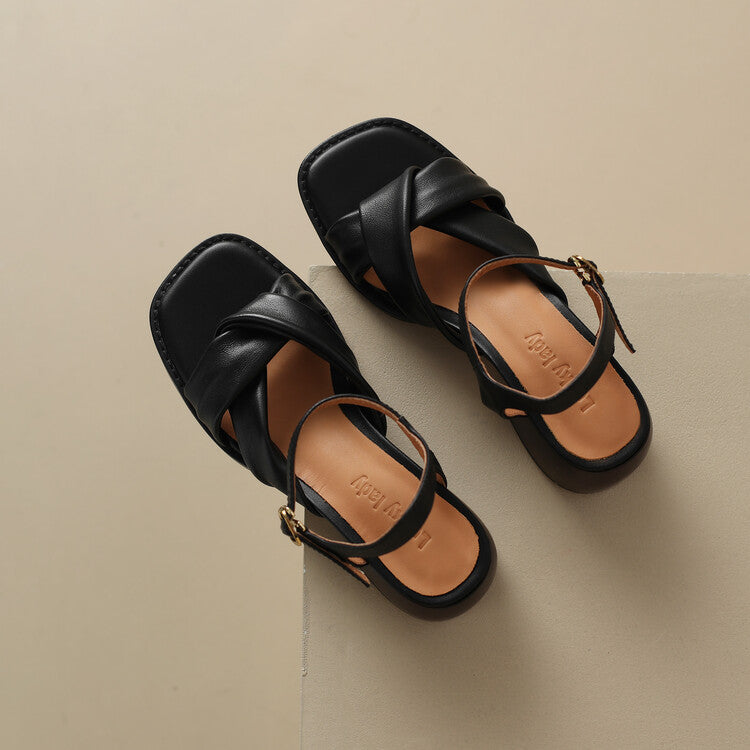 Marisol Ankle-Strap Sandals