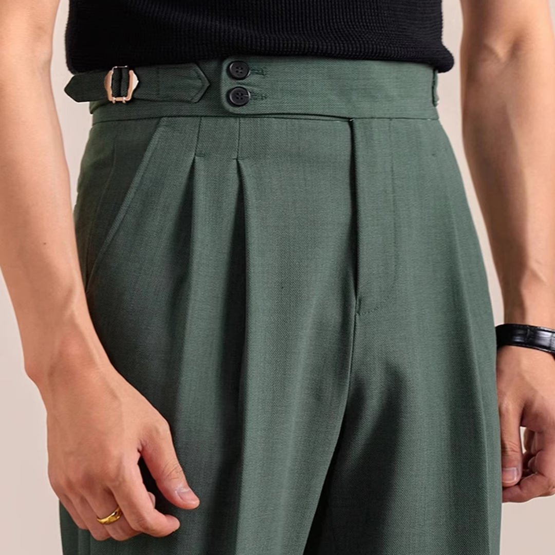 Montclair Pleated Trousers