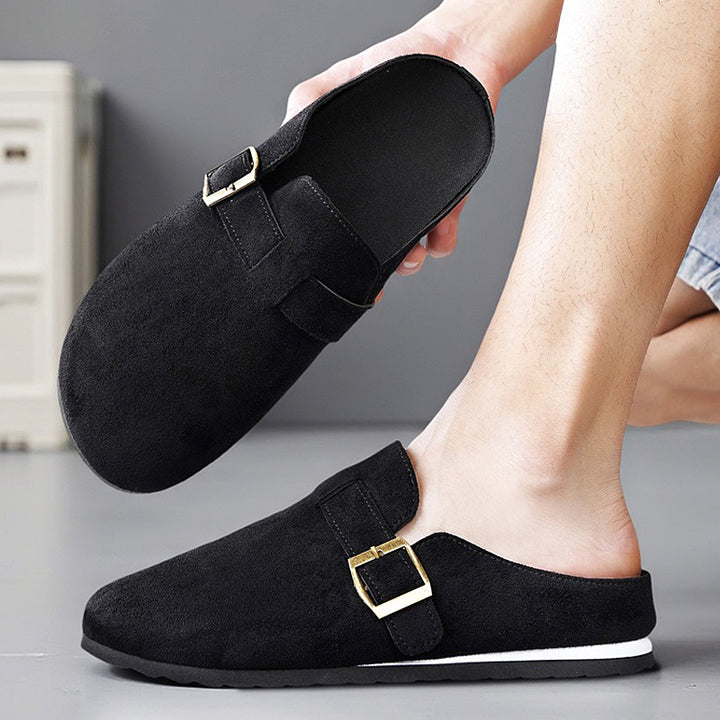 Glide Suede Mules