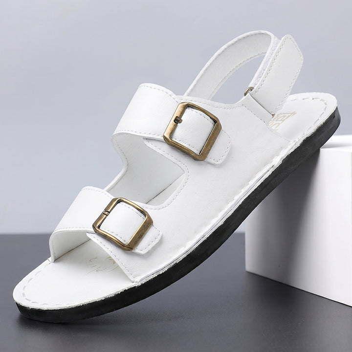 Marlow Double-Buckle Sandals