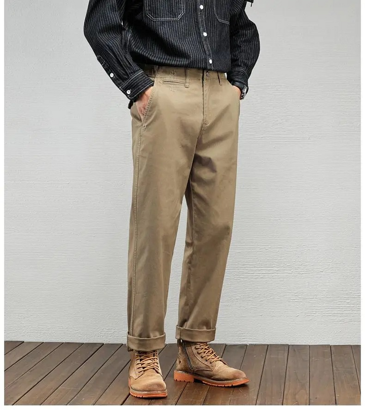 Harrington Straight-Leg Chinos