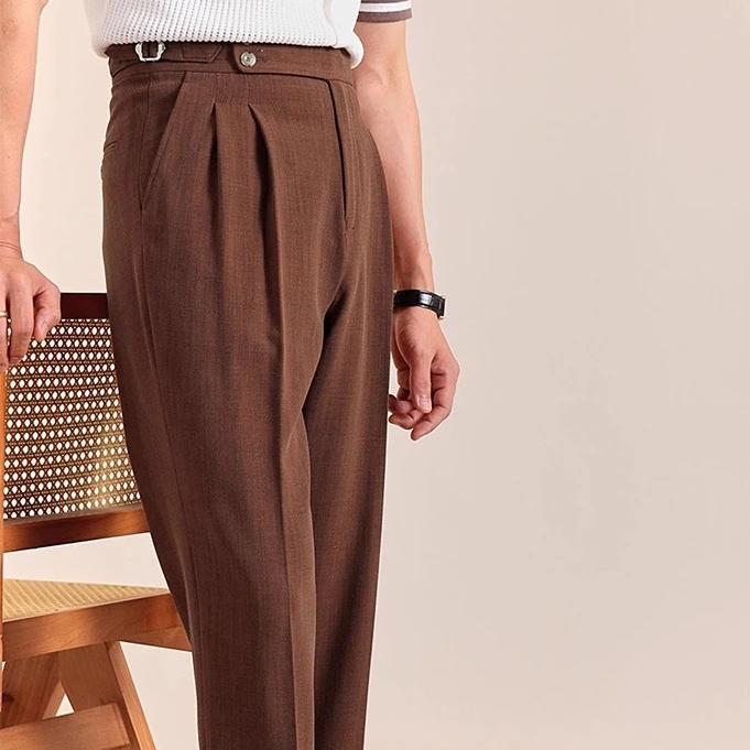Montclair Pleated Trousers