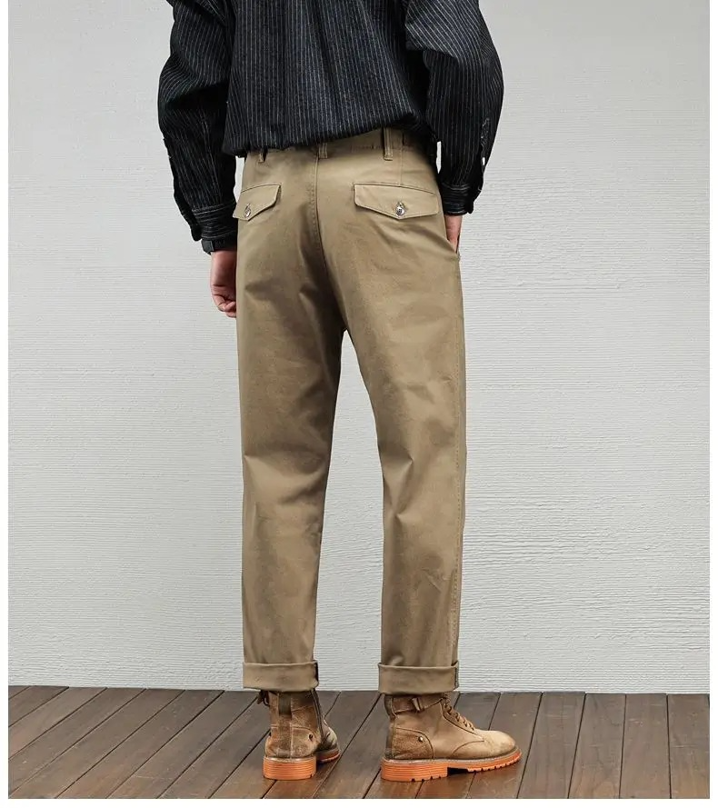 Harrington Straight-Leg Chinos