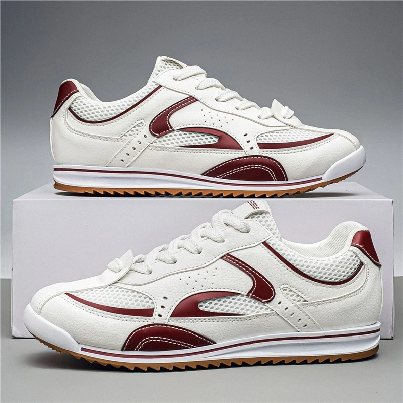 Santos Retro Leather Sneakers