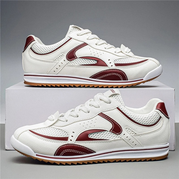 Santos Retro Leather Sneakers