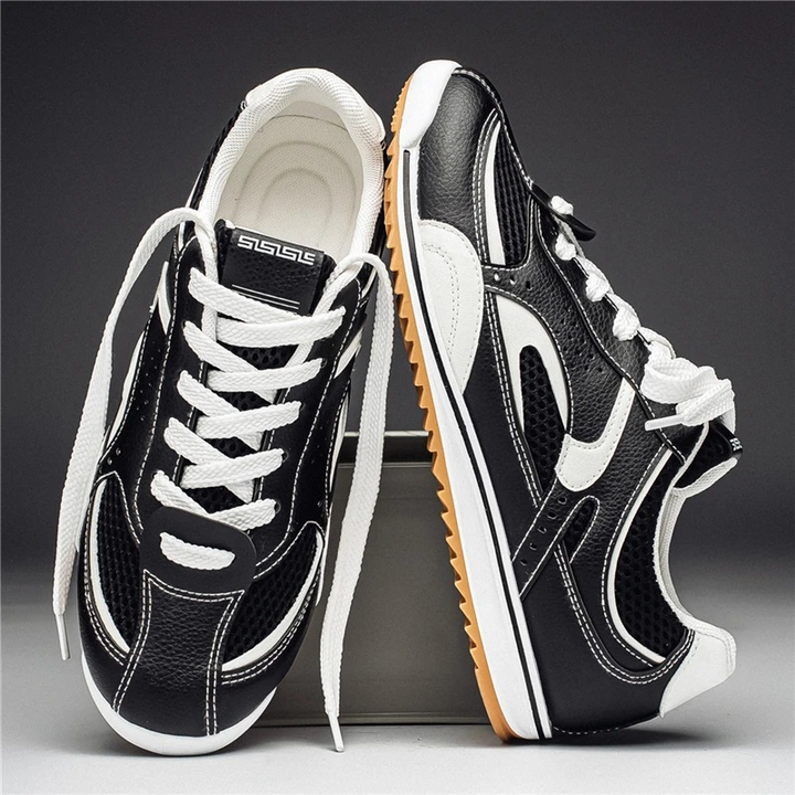 Santos Retro Leather Sneakers