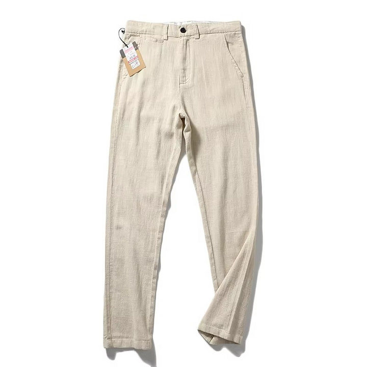 Ravello Linen-Blend Trousers