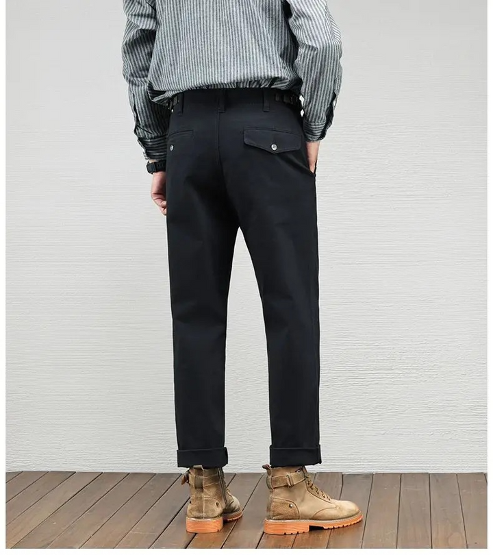 Harrington Straight-Leg Chinos