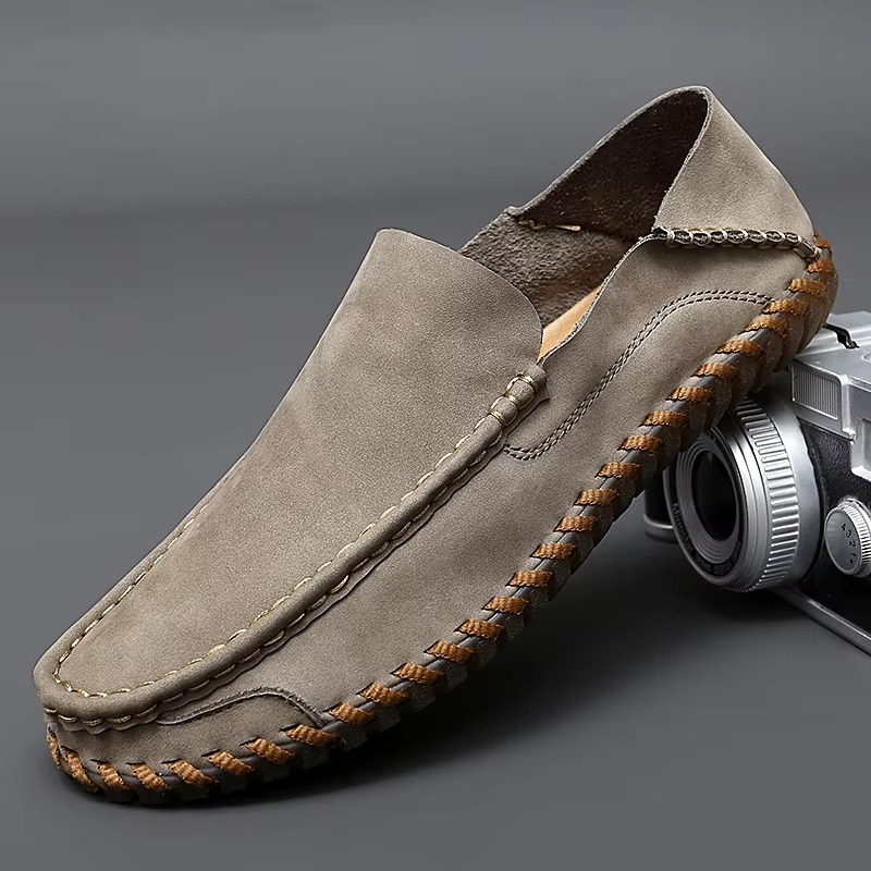 Fredon Suede Leather Loafers