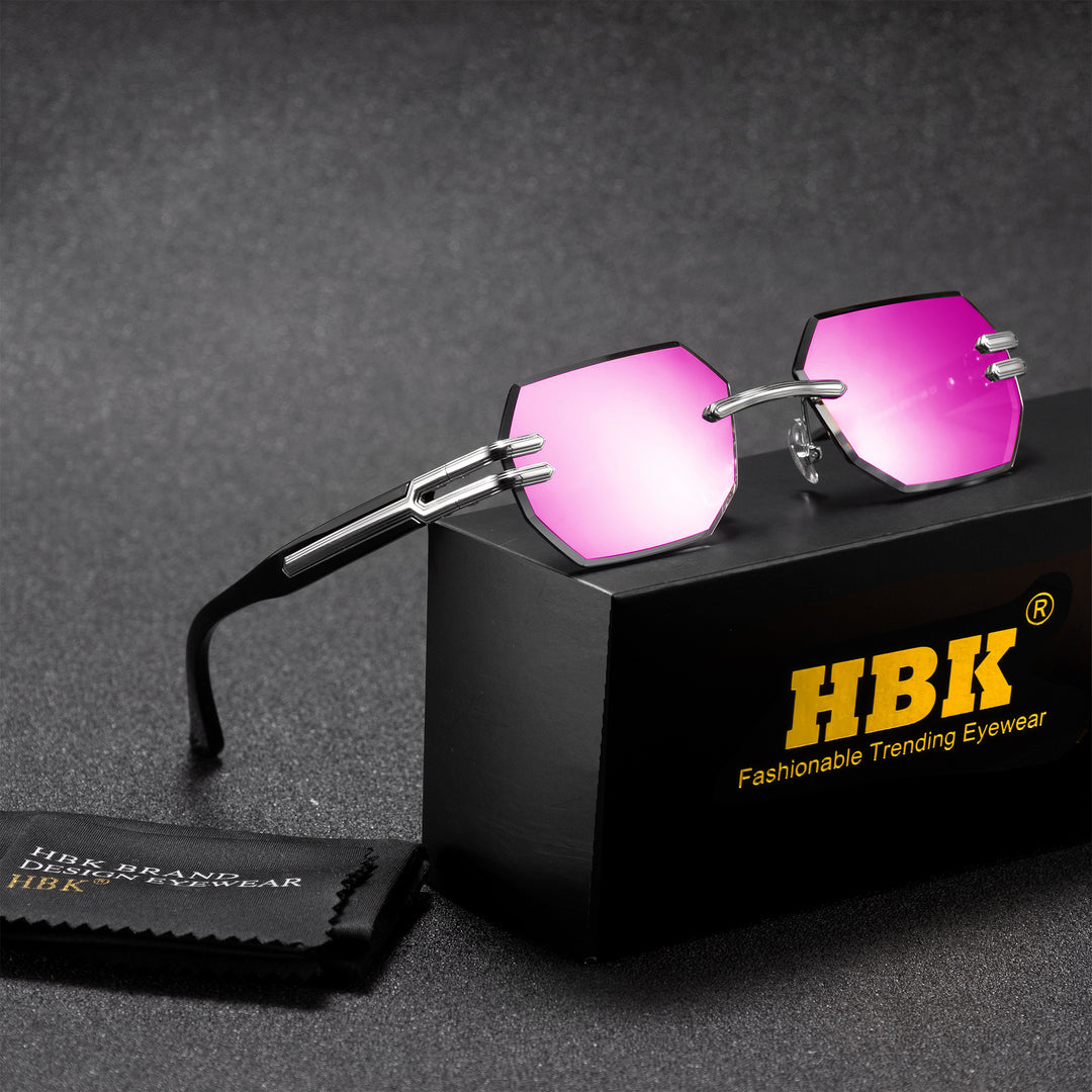 HBK Rimless Sunglasses
