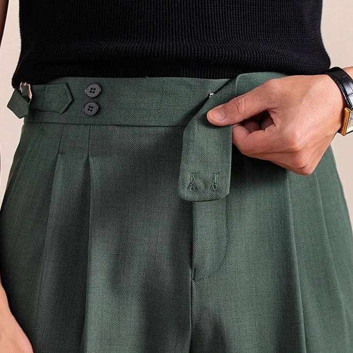 Montclair Pleated Trousers