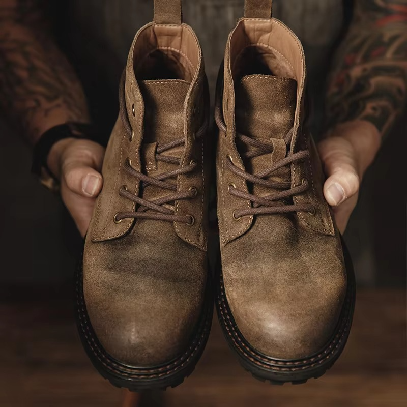 Arden Suede Leather Boots
