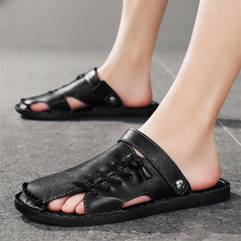 Porter Leather Sandal