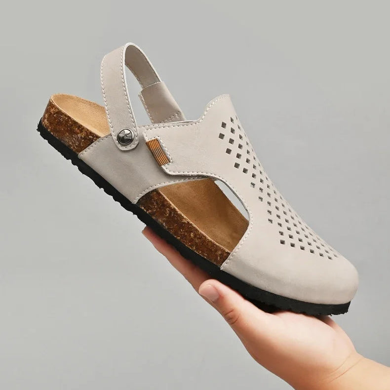 Hampton Leather Clogs