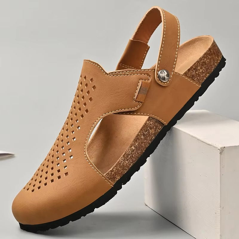 Hampton Leather Clogs