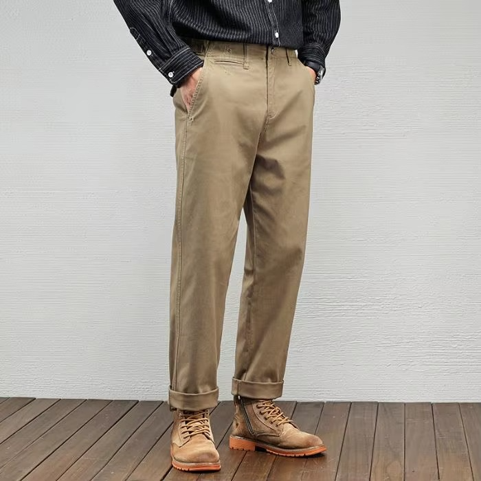 Harrington Straight-Leg Chinos