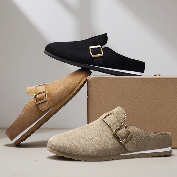 Glide Suede Mules