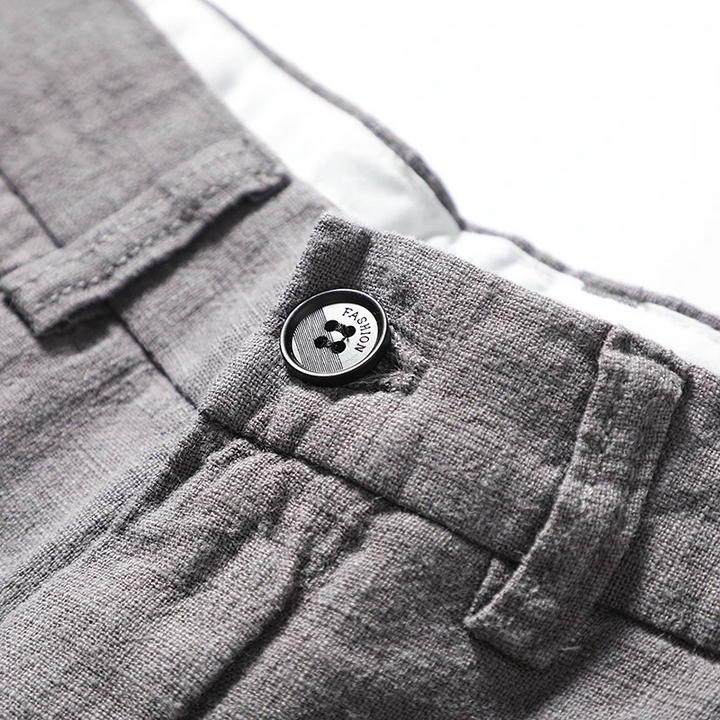 Ravello Linen-Blend Trousers