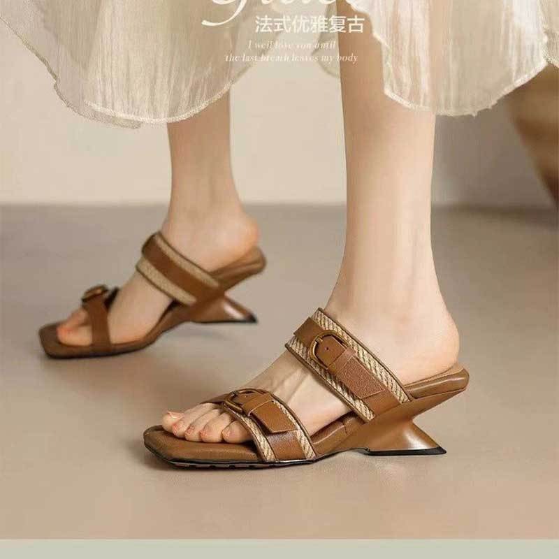 Odessa Sculpted Wedge Sandals