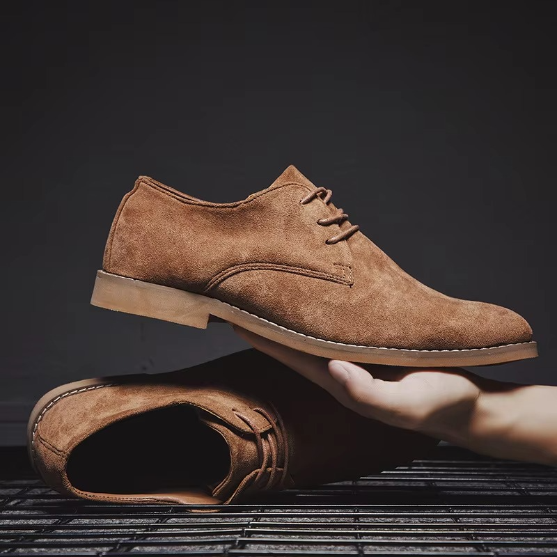 Tawny Suede Dress Shoes
