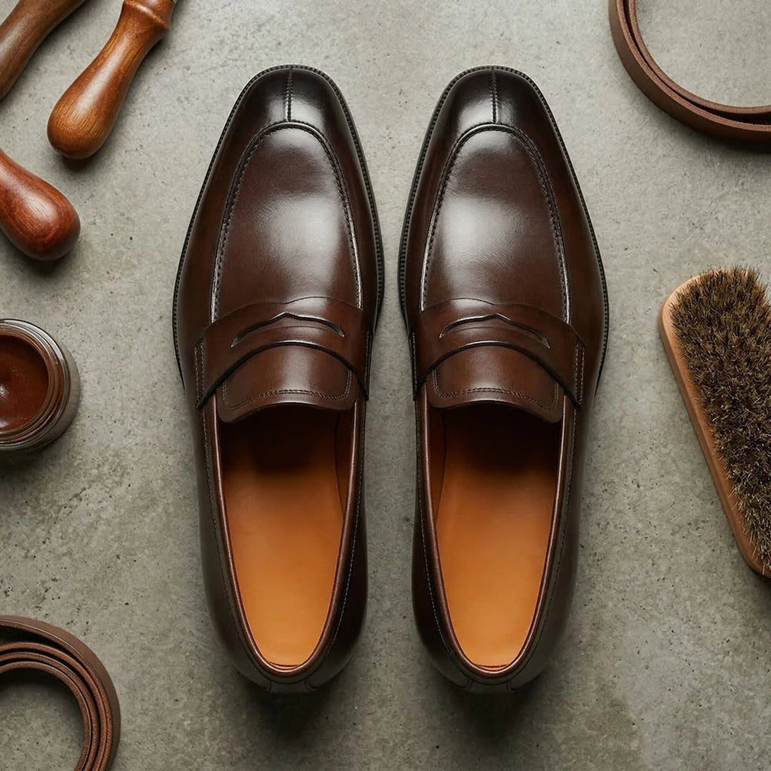 Leather Loafer Oxfords