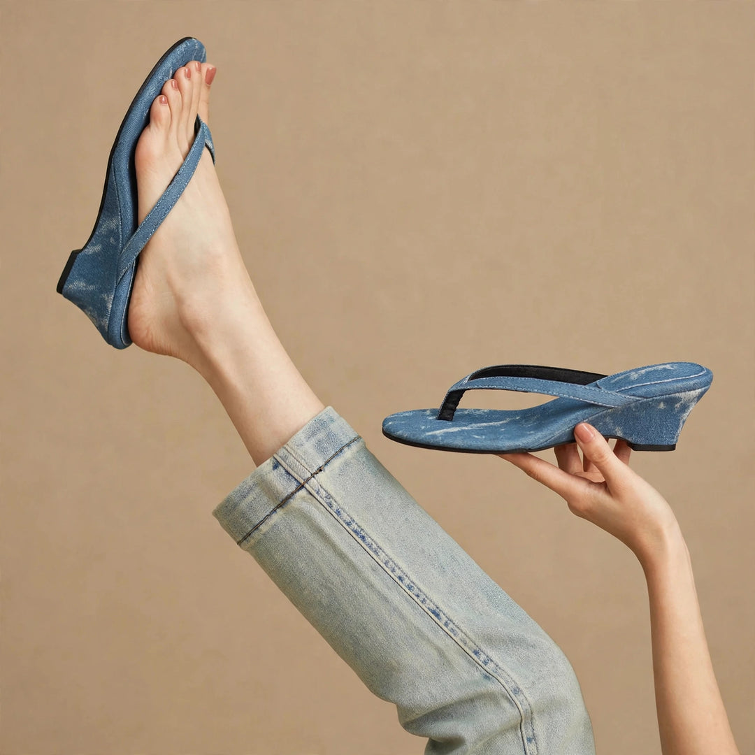 Opal Wedge Sandals