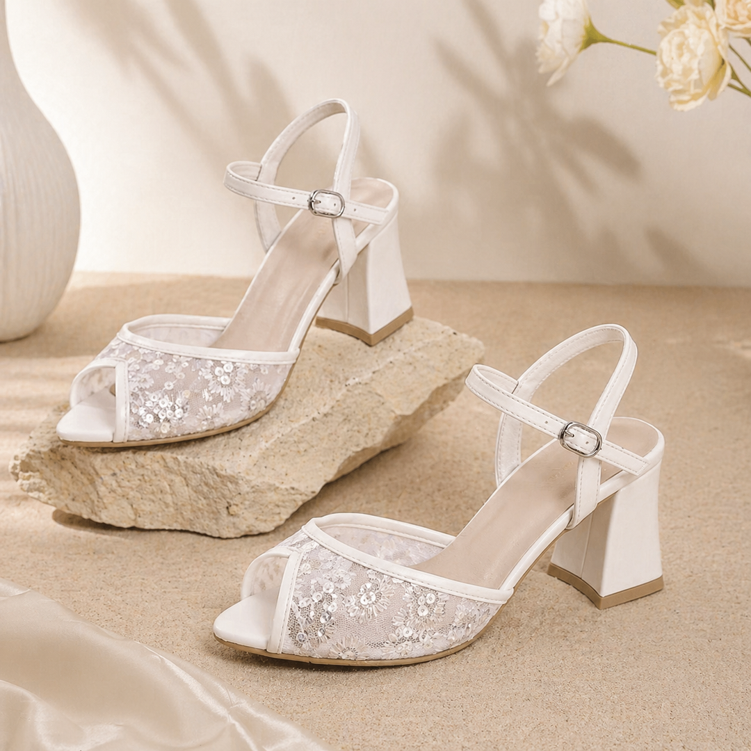 Monet Leather Heel