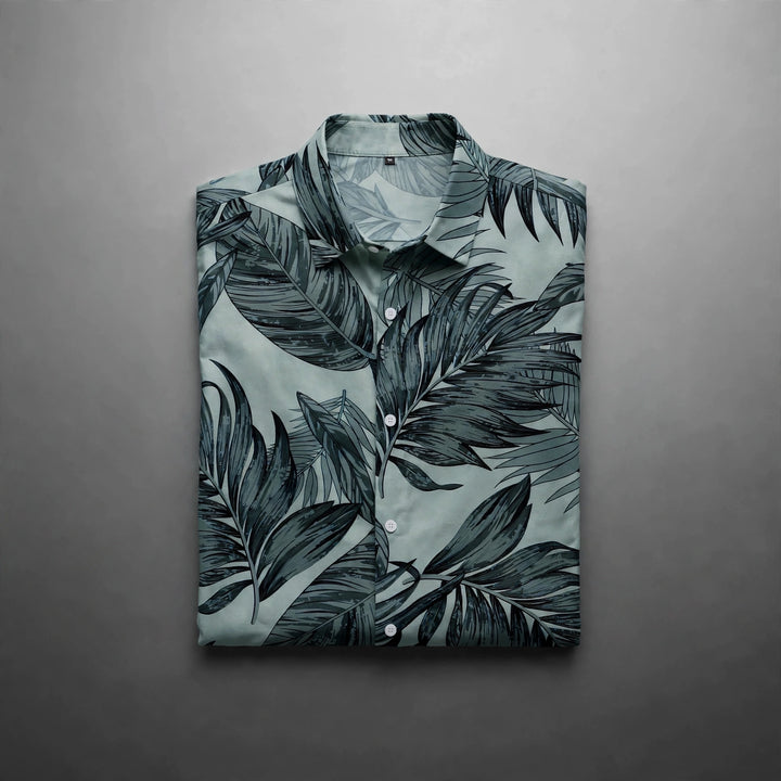 Tropical Palms Floral Shirt