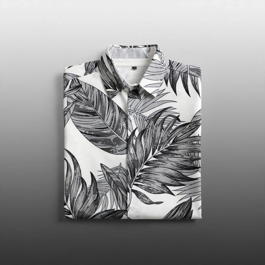 Tropical Palms Floral Shirt