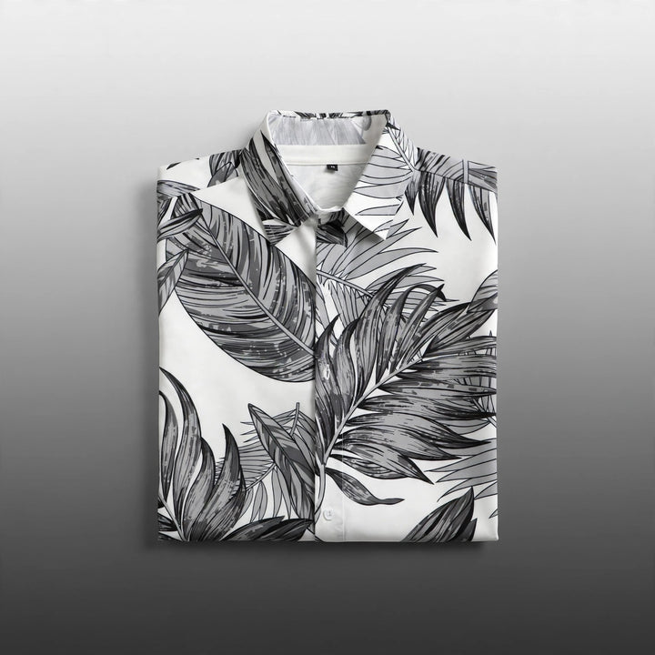 Tropical Palms Floral Shirt