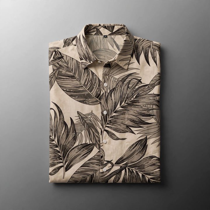Tropical Palms Floral Shirt