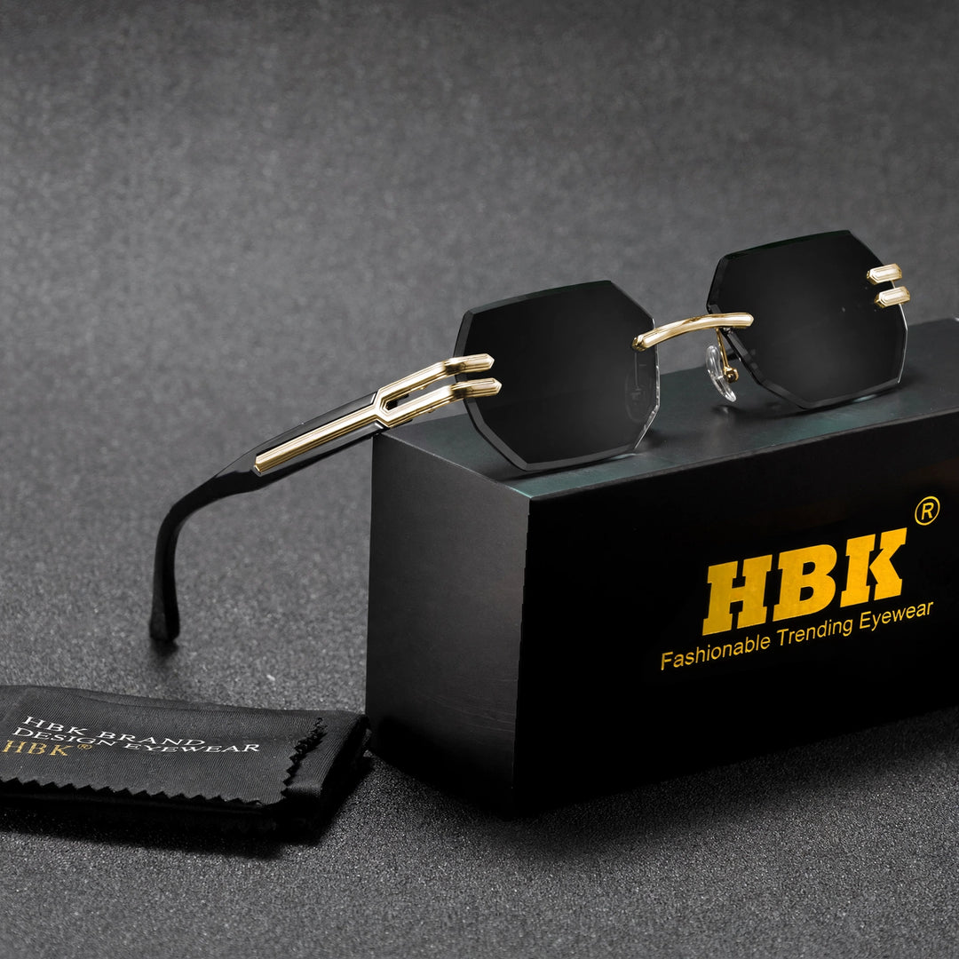HBK Rimless Sunglasses