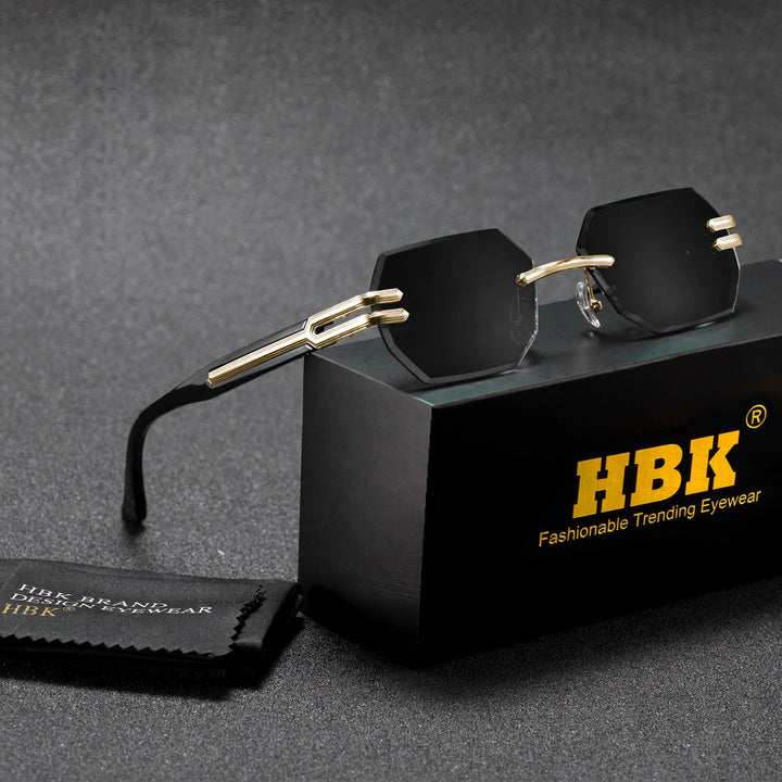 HBK Rimless Sunglasses
