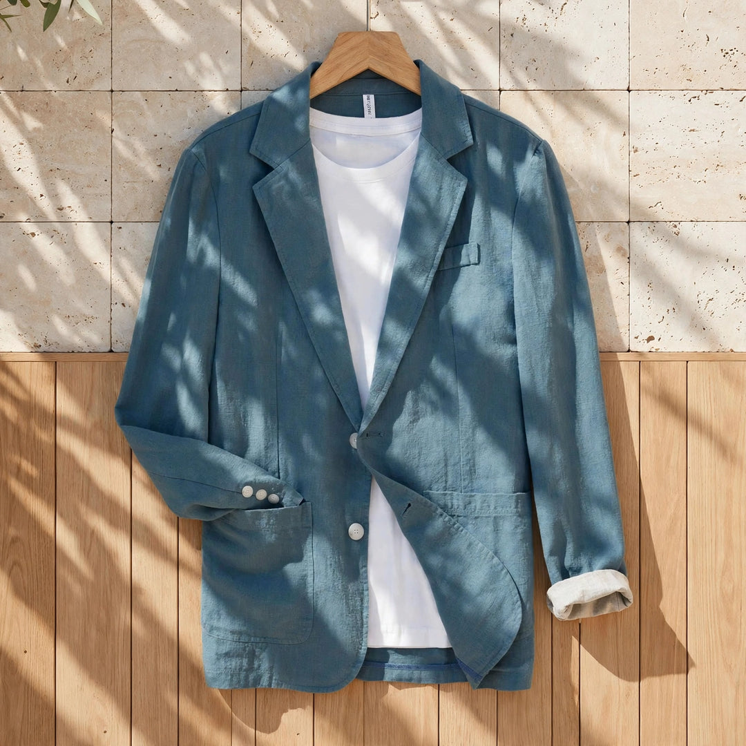 Brunelli Cotton Blazer Jacket