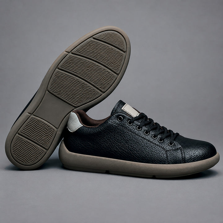 Parker Leather Sneakers in Black upgraded model (sole)