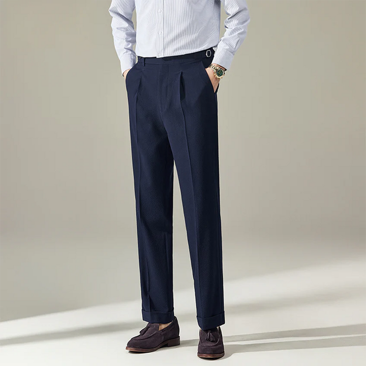 Lorenzo Pleated Trousers