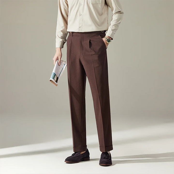 Lorenzo Pleated Trousers