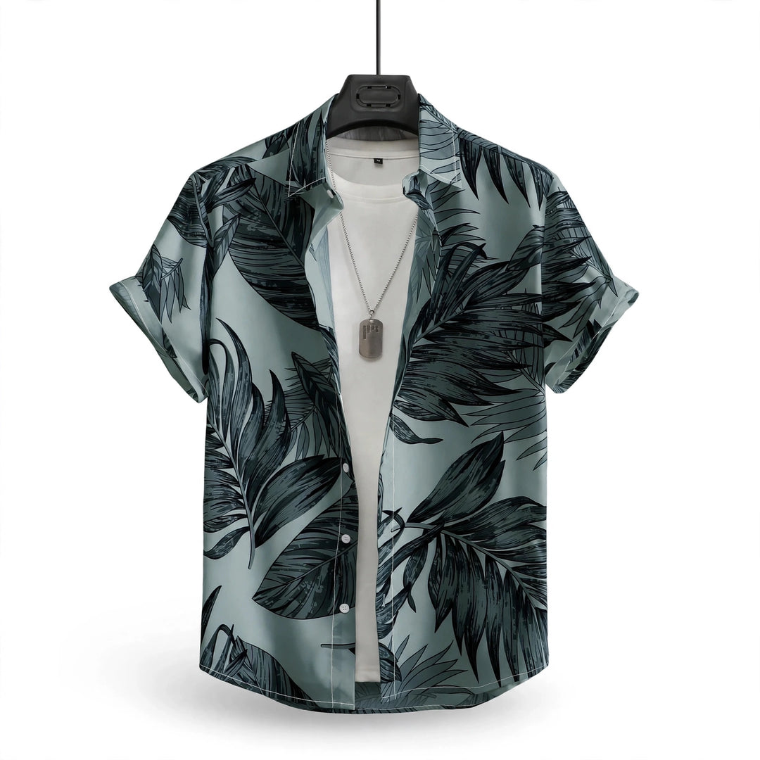 Tropical Palms Floral Shirt