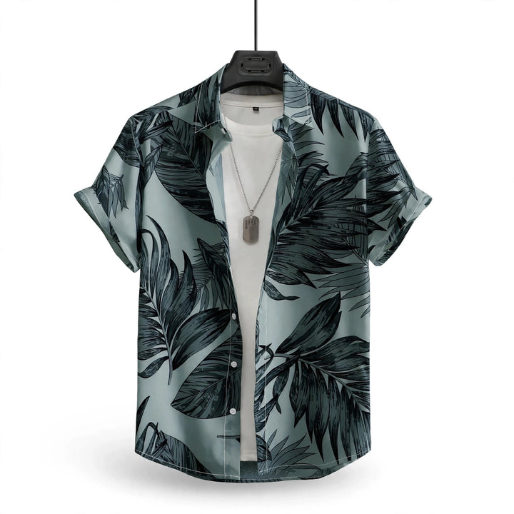 Tropical Palms Floral Shirt
