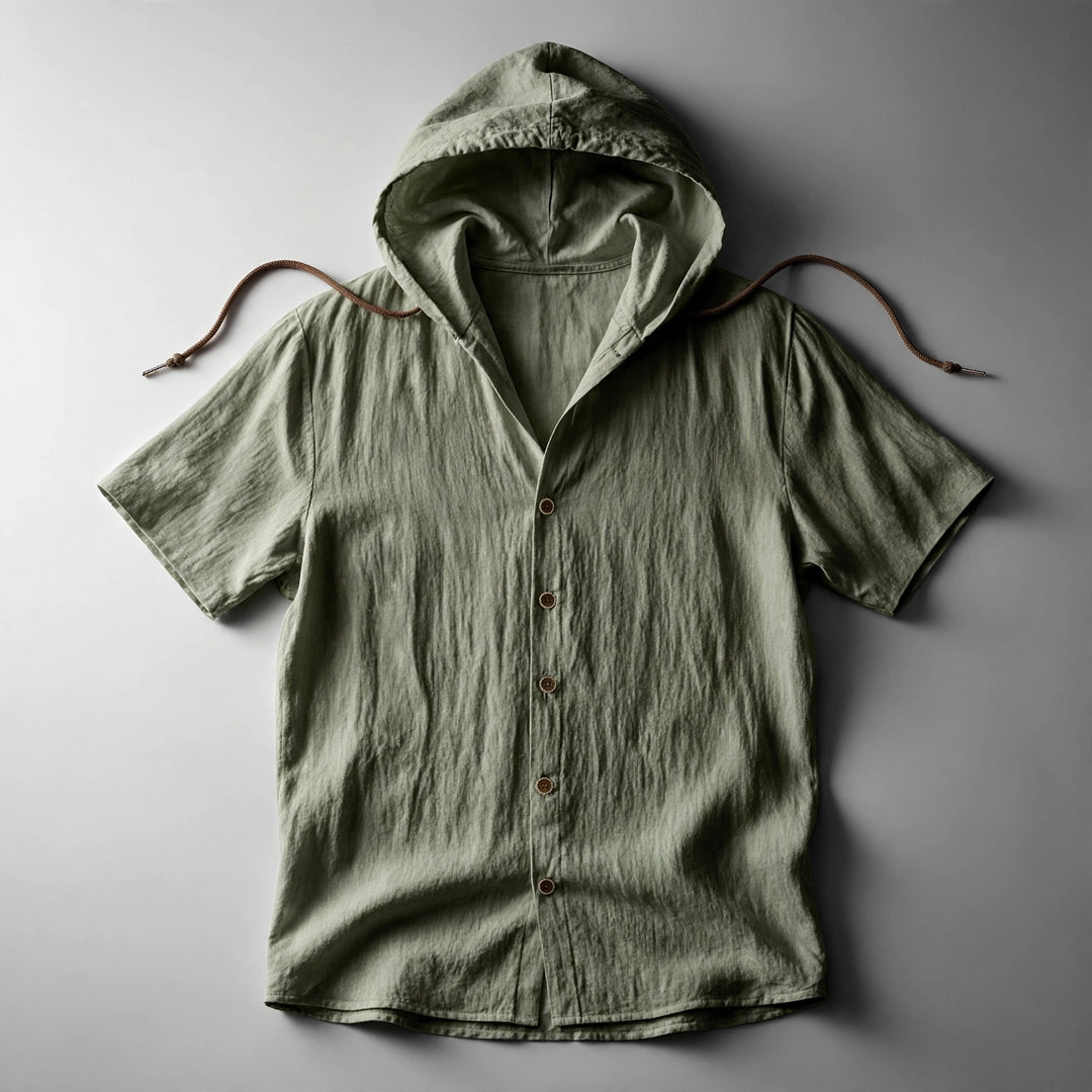 Santino Cotton-Linen Shirt