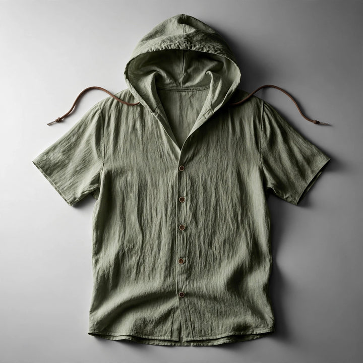 Santino Cotton-Linen Shirt