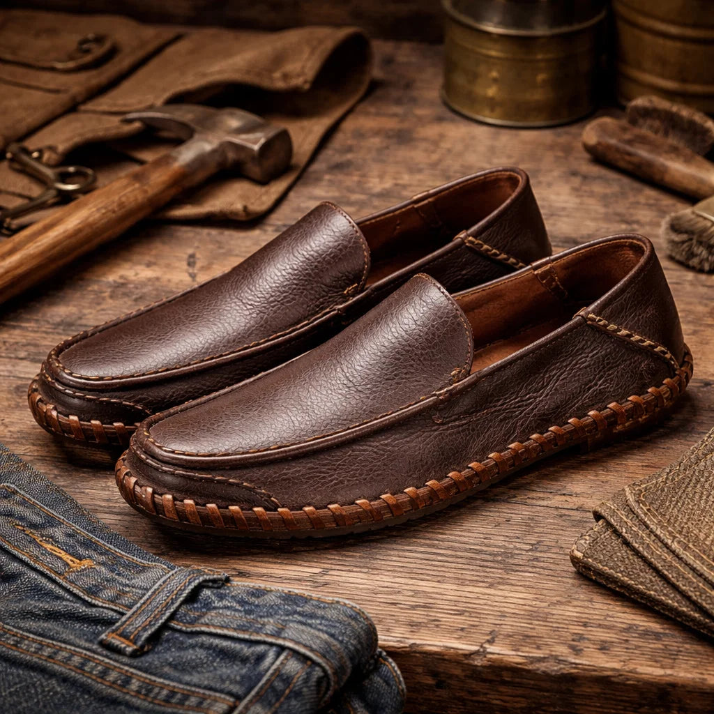 Darby Genuine Leather Loafers