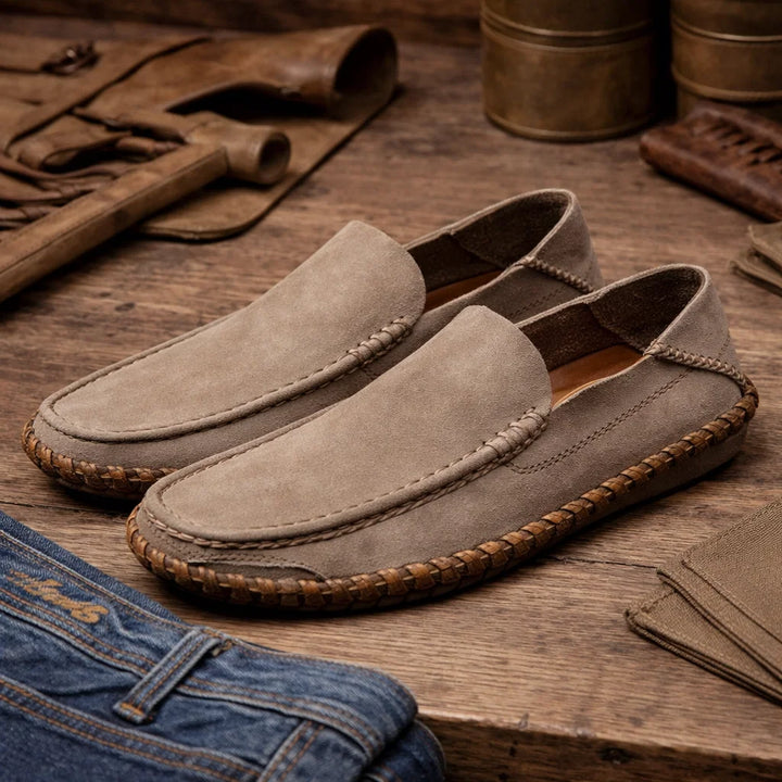 Fredon Suede Leather Loafers