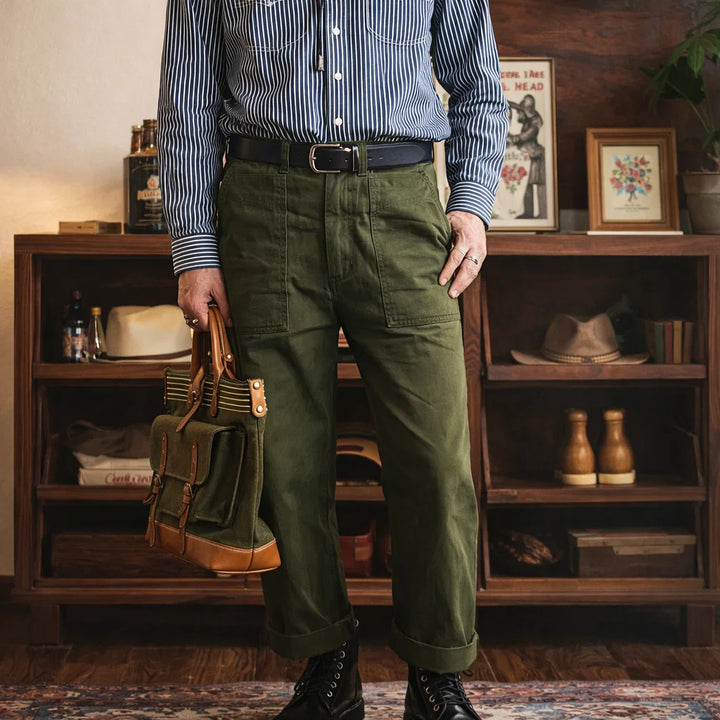 Clifford Cotton Utility Pants