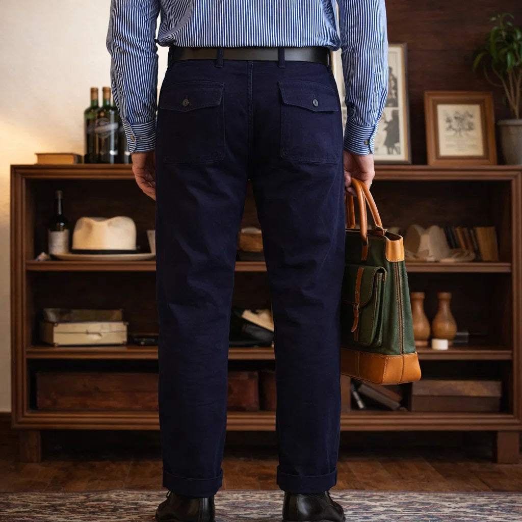 Clifford Cotton Utility Pants