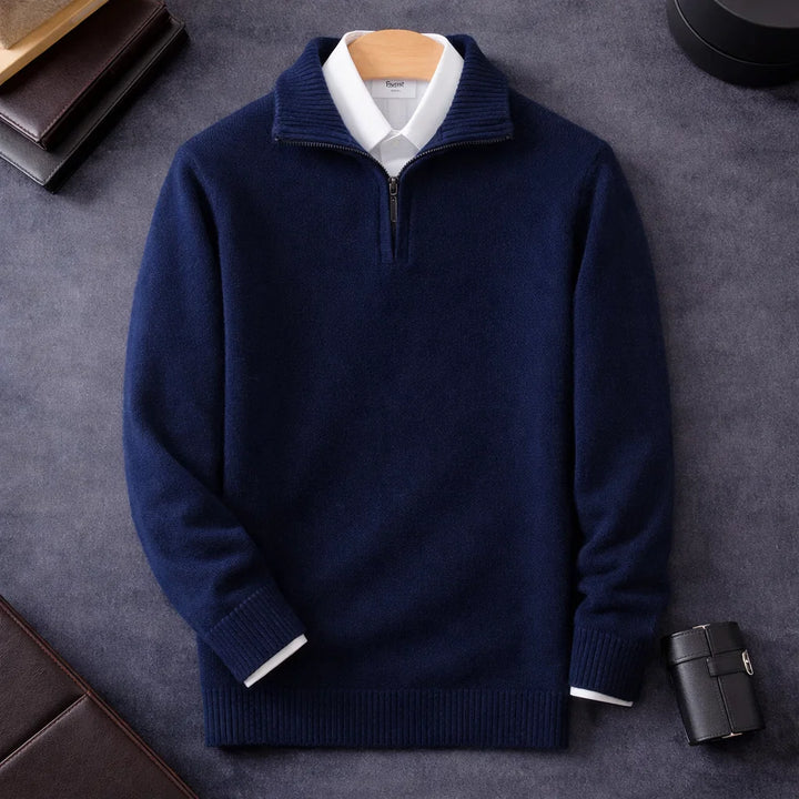 Wesley Quarter Zip Sweater
