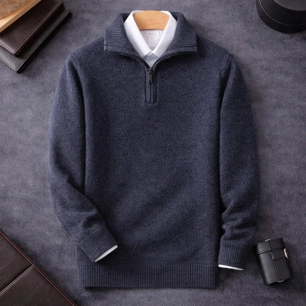Wesley Quarter Zip Sweater