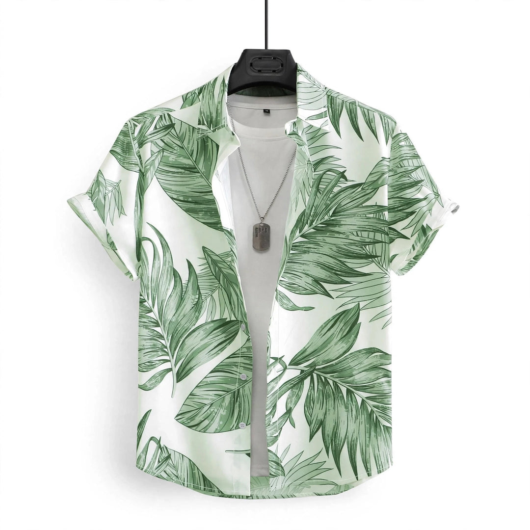 Tropical Palms Floral Shirt
