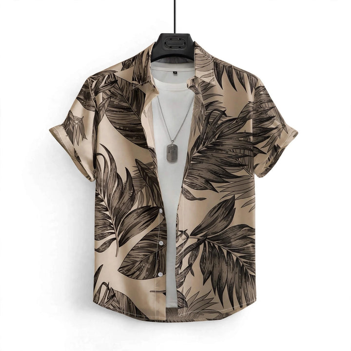 Tropical Palms Floral Shirt